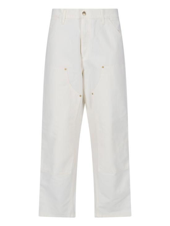 Carhartt Wip CARHARTT WIP Men Straight Pants I031501 D602 White Size US 29 - 1 Thumbnail