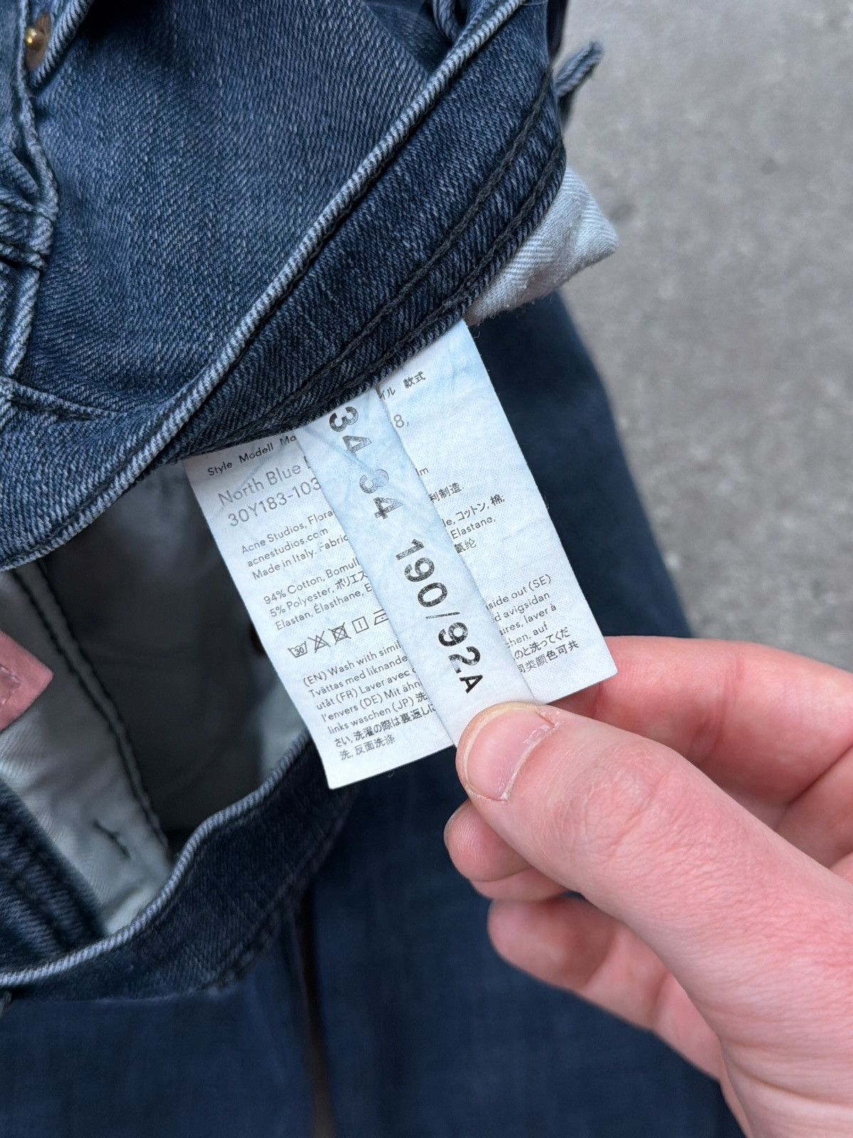 Acne Studios Acne Studios Bla Konst Slim fit Denim Size US 34 / EU 50 - 4 Thumbnail