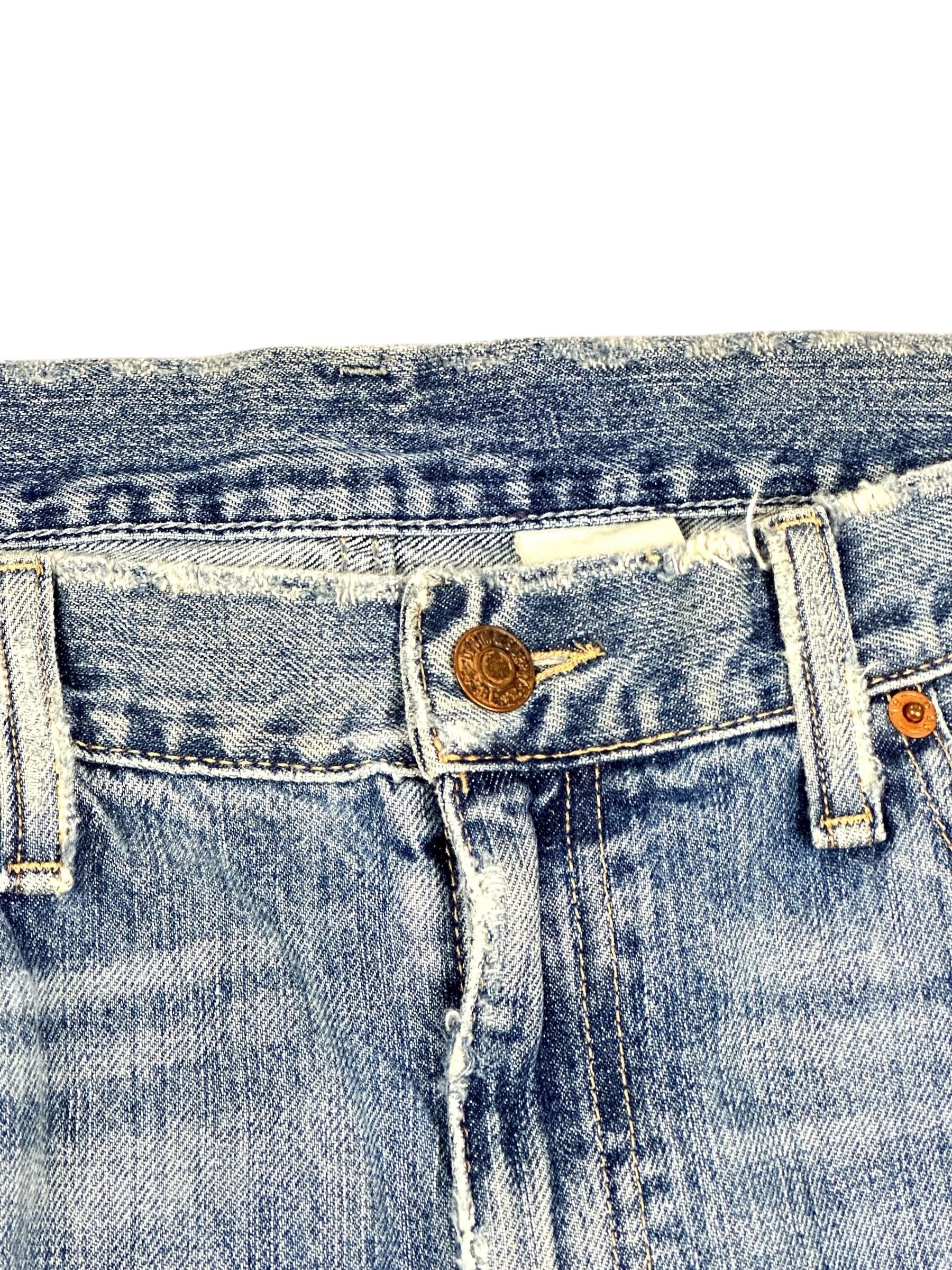 Polo Ralph Lauren Polo Fabric Destroyed Distressed Denim Jeans Size 30" / US 8 / IT 44 - 4 Thumbnail