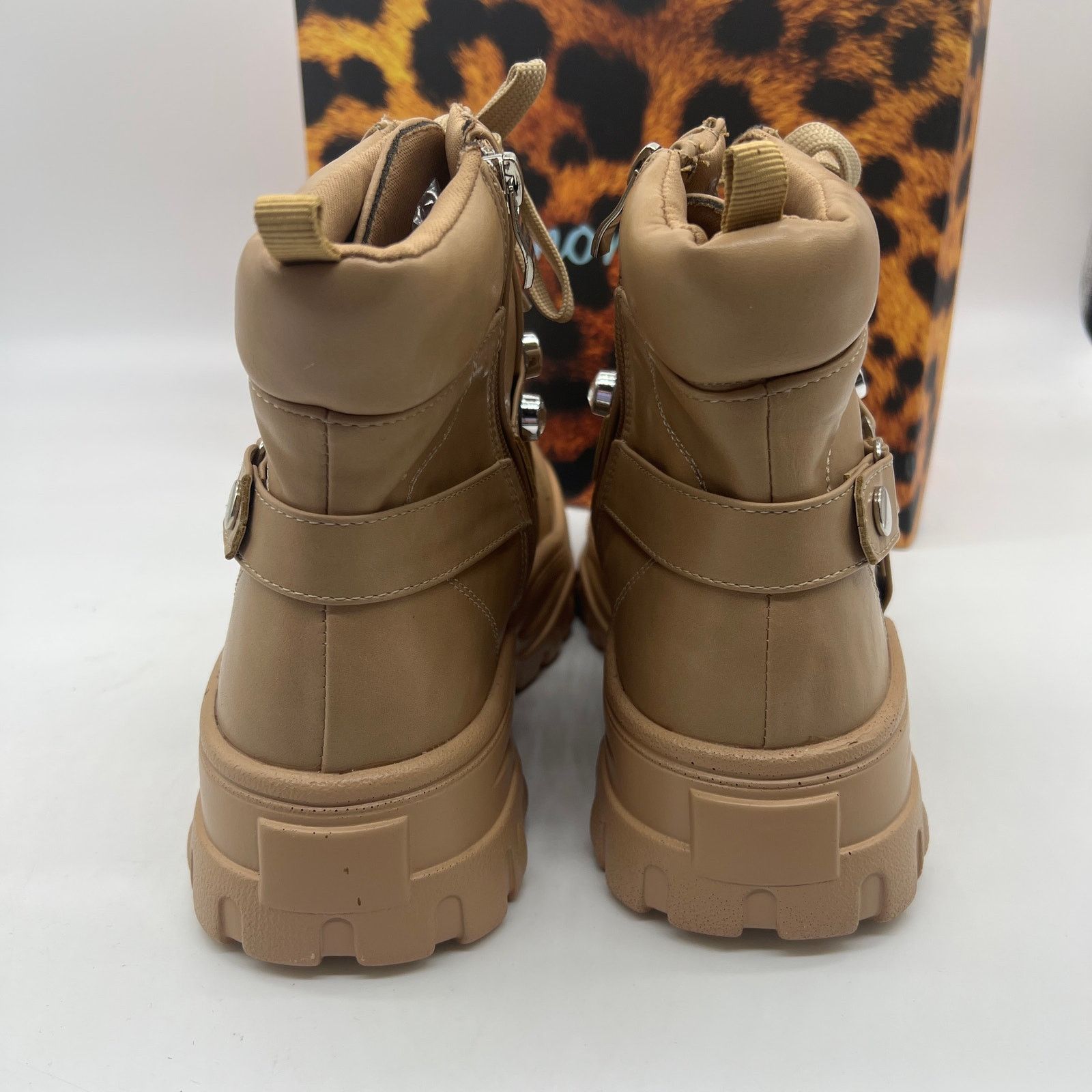 Other Lemonade Women Combat Boot Size 8M Rhinestone Size US 8 / IT 38 - 9 Thumbnail