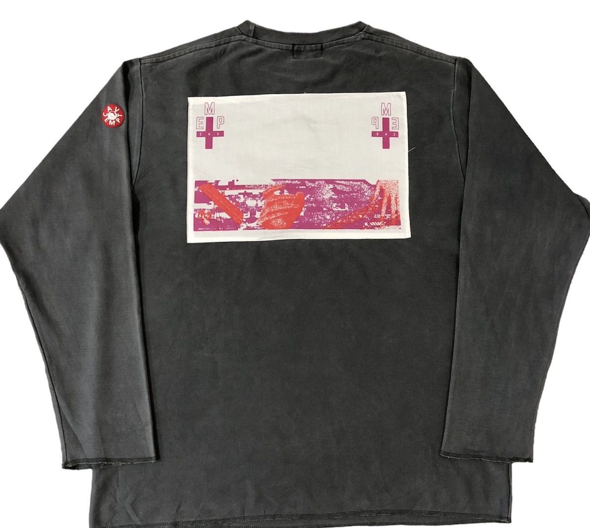 Cav Empt Cav Empt potlatch dark grey loose fit sweatshirt | Grailed