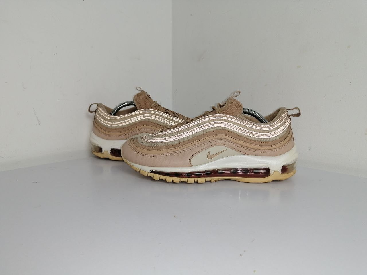 Nike NIKE AIR MAX 97 LX BEIGE SNEAKERS Size US 8.5 / IT 38.5 - 1 Thumbnail