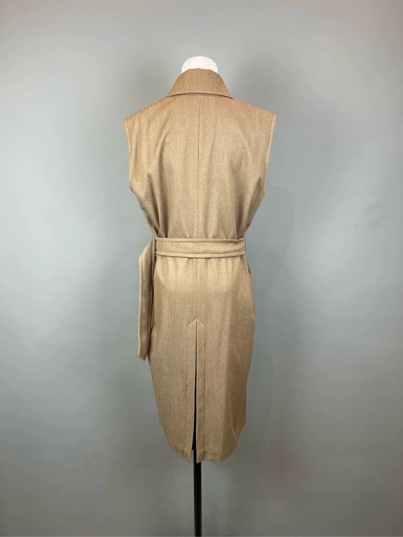Max Mara Max Mara Sleeveless wool double-breasted waistcoat Size L / US 10 / IT 46 - 2 Thumbnail