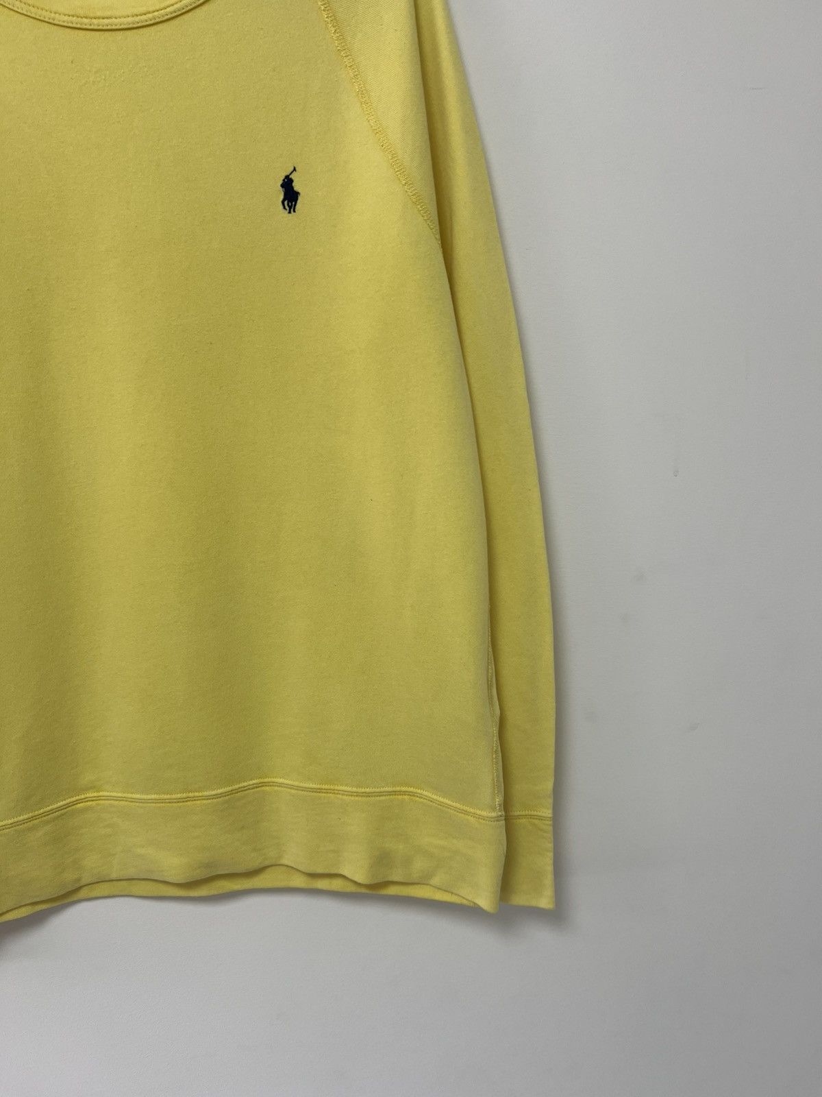 Polo Ralph Lauren × Vintage Vintage Polish Ralph Lauren Yellow Sweatshirt Rare sz L Size US L / EU 52-54 / 3 - 7 Thumbnail