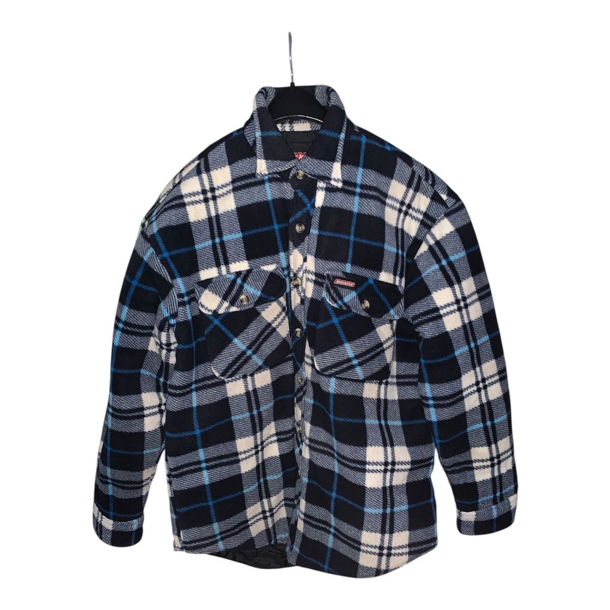 Dickies Dickies Quilted Flannel Shirt Jacket Men's Size Medium Blue Size US M / EU 48-50 / 2 - 1 Thumbnail