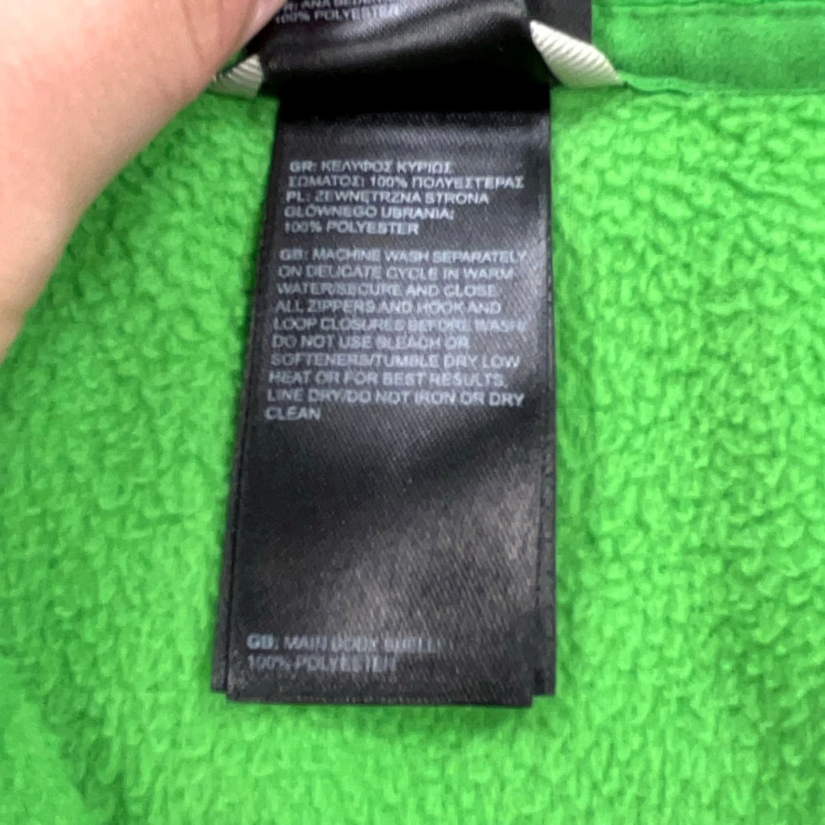 The North Face North Face Sweater Men Medium Green Quarter Zip Pull Over Soft Fleece Jacket T Size US M / EU 48-50 / 2 - 6 Thumbnail