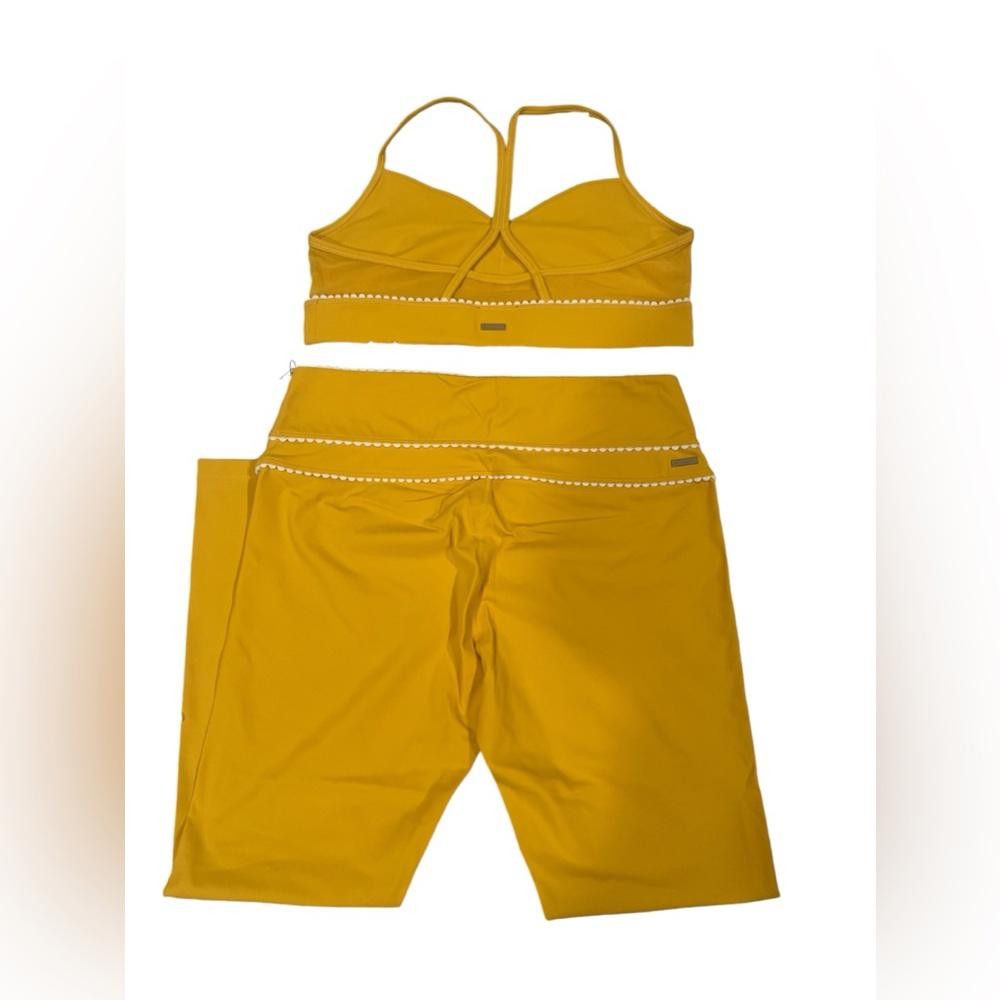 Avalanche ALALA Jolie Marigold two piece leggings set and Sports Bra Size 30" / US 8 / IT 44 - 4 Thumbnail