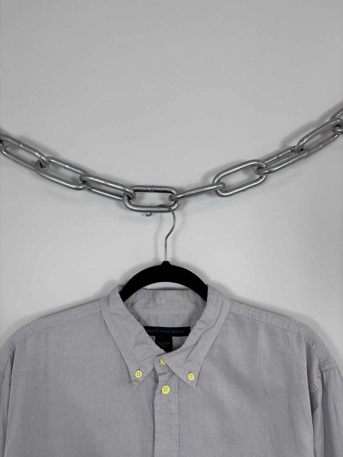 Marc by Marc Jacobs Marc By Marc Jacobs Men’s Grey Long Sleeve Shirt Size US L / EU 52-54 / 3 - 3 Thumbnail