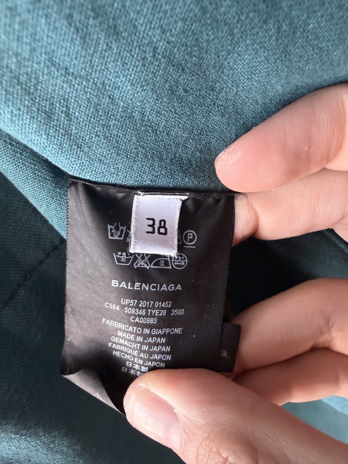 Balenciaga Balenciaga “Think Big!” Oversized shirt Size US XXS / EU 40 - 3 Thumbnail