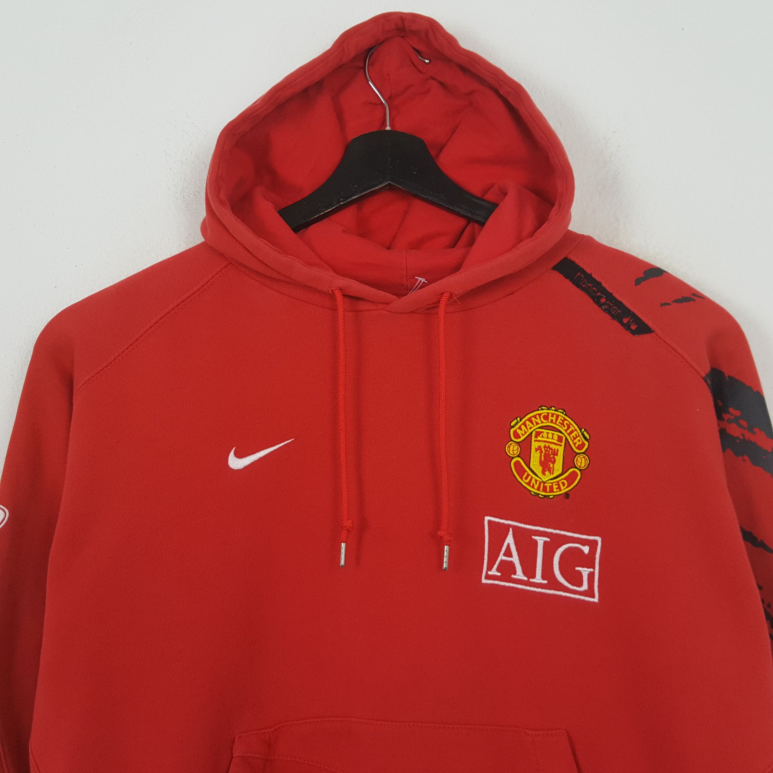 Nike Nike Manchester United AIG Hoodie RR12 Size US M / EU 48-50 / 2 - 2 Thumbnail