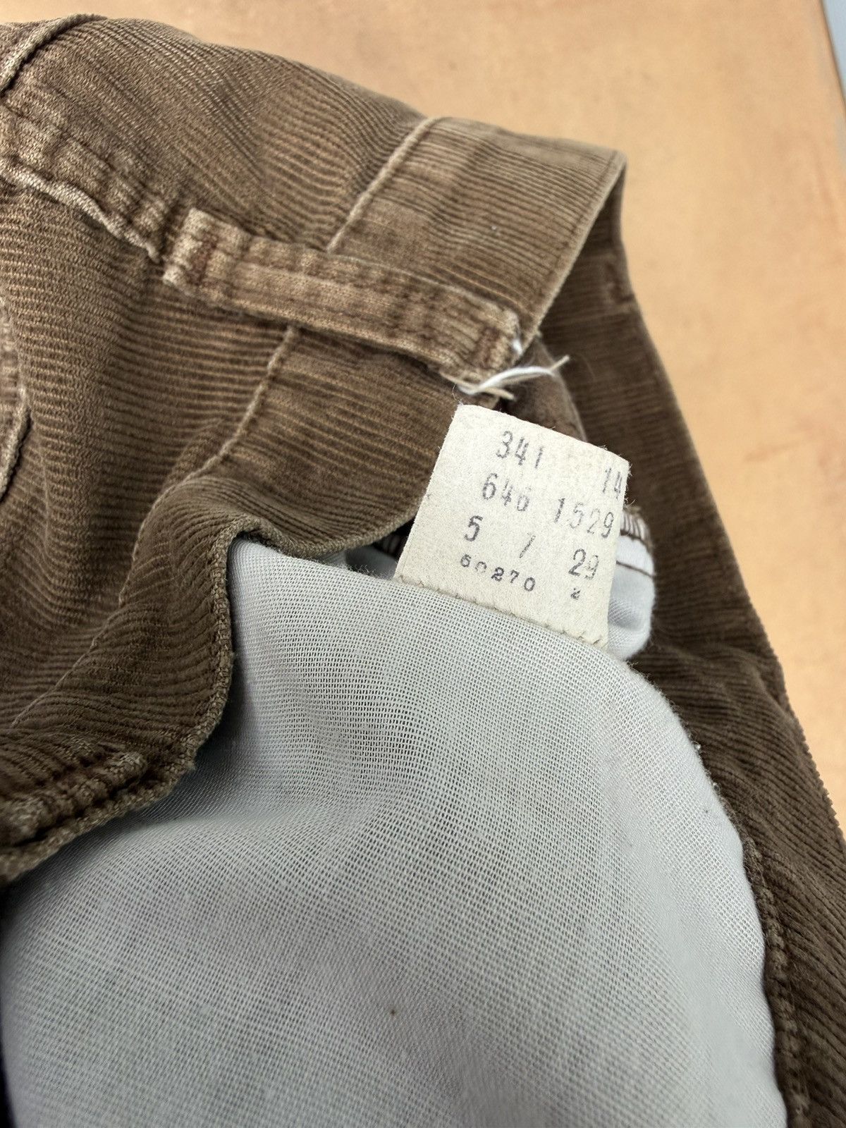 Levi's Vtg 70’s Levi’s 646 Flare Faded Brown Corduroy Pants 32x31 Size US 32 / EU 48 - 6 Thumbnail
