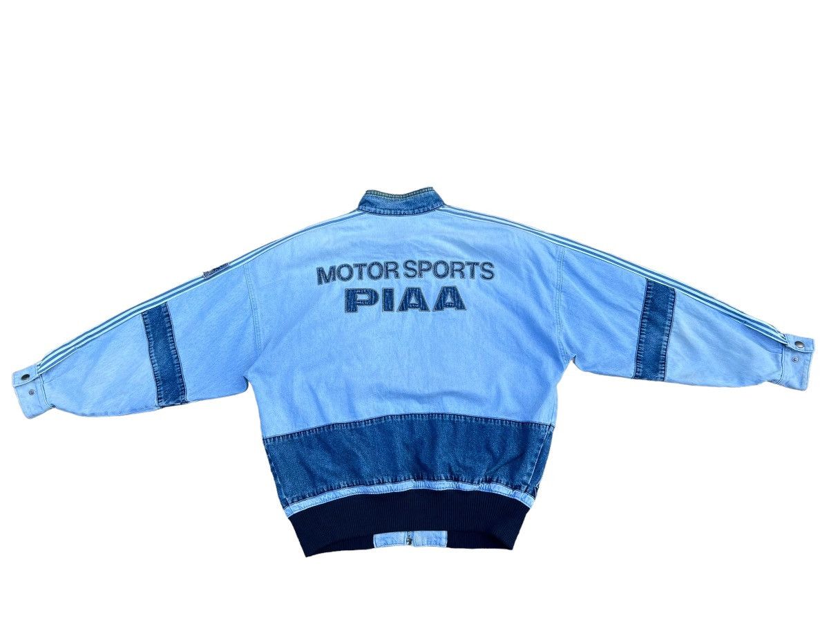Vintage Vintage 90s PIAA Motorsports Fade Muddy Hybrid Bomber Jacket Size US XL / EU 56 / 4 - 2 Thumbnail