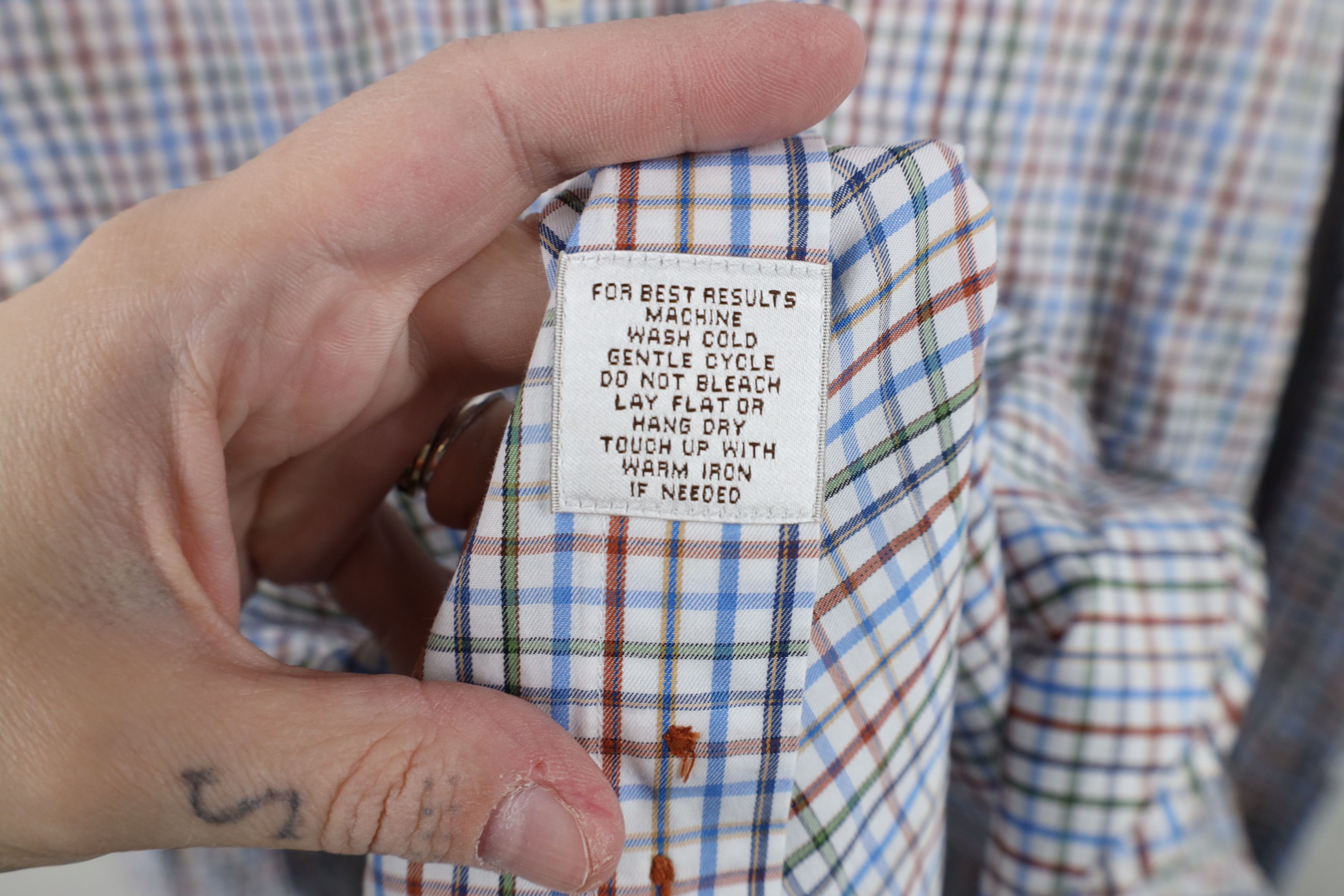 Peter Millar Vintage Peter Millar Rainbow Collared Button Down Shirt Size US L / EU 52-54 / 3 - 10 Thumbnail