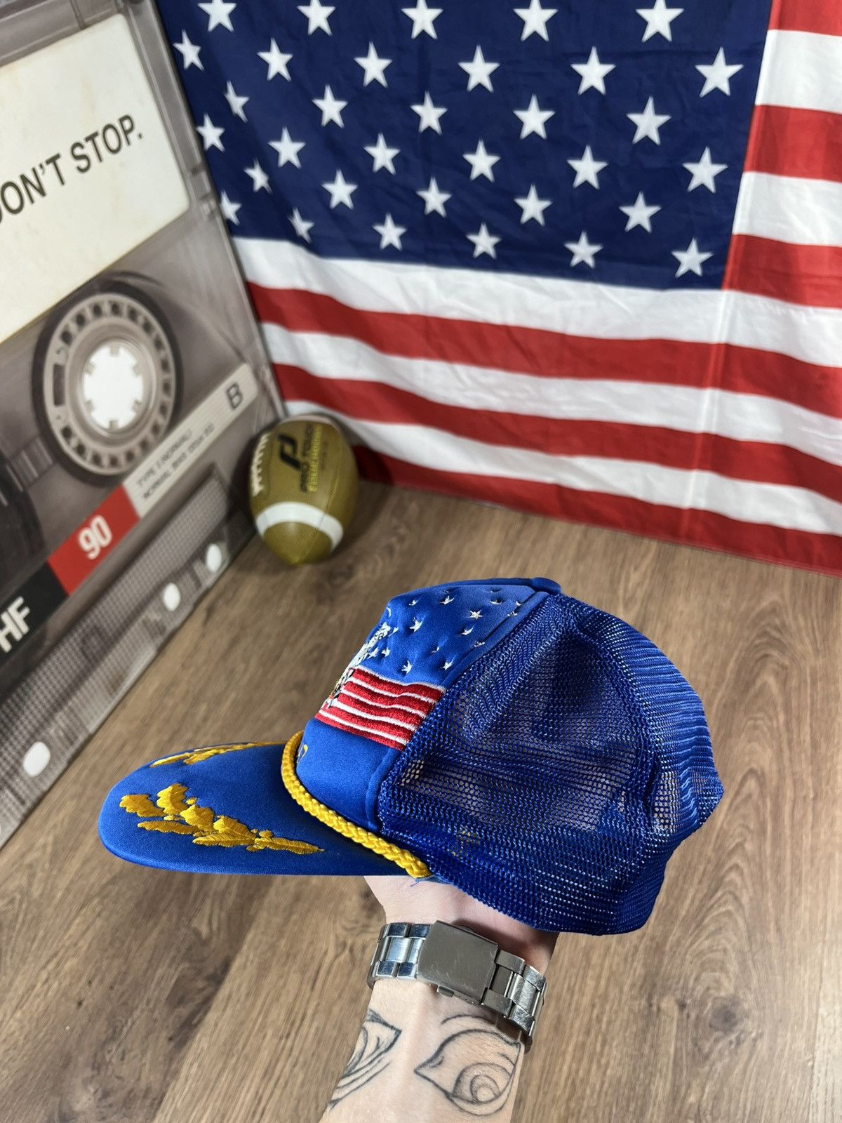 Other Vintage Tomcat Cap Snapback Hat Size ONE SIZE - 4 Thumbnail