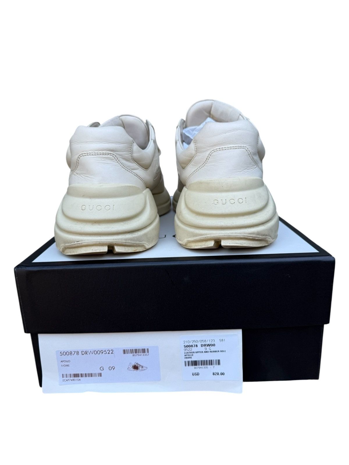 Gucci Gucci rython sneakers Size US 10.5 / EU 43-44 - 8 Thumbnail