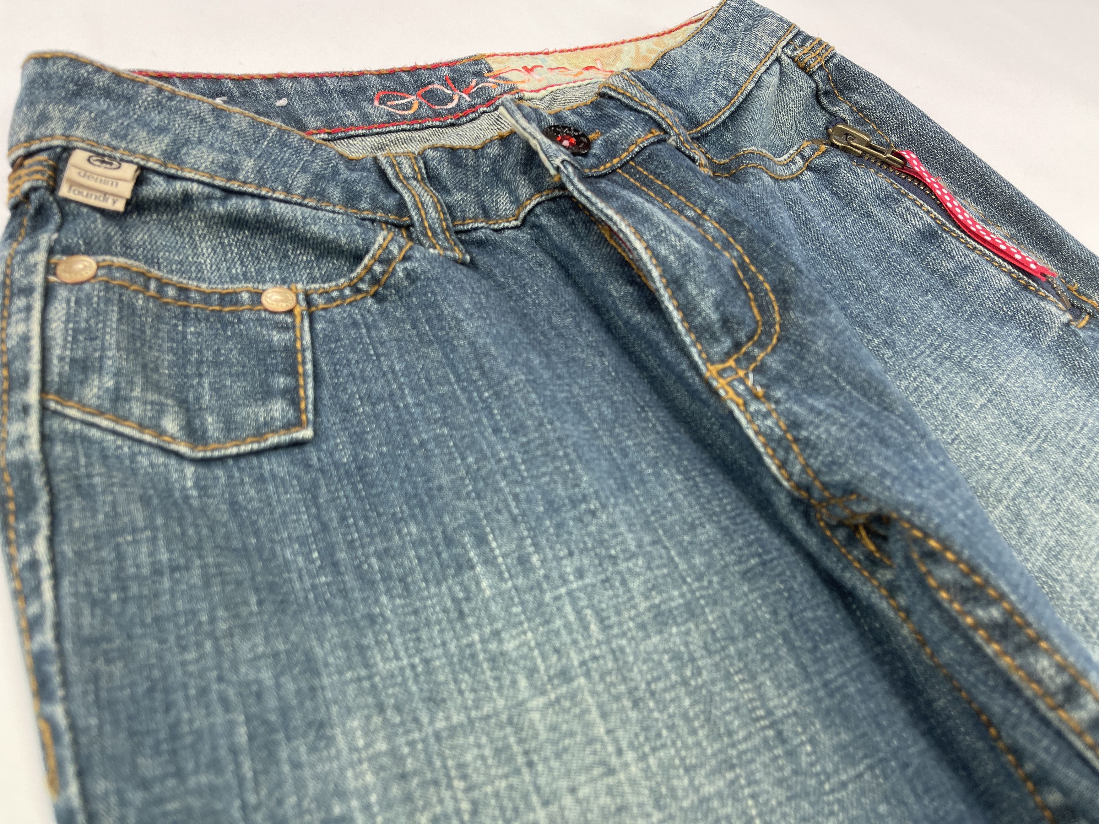 Ecko Unltd. Womens Ecko Unltd jeans, Ecko Red vintage 90s hip hop Y2K 26 Size 26" / US 2 / IT 38 - 13 Thumbnail