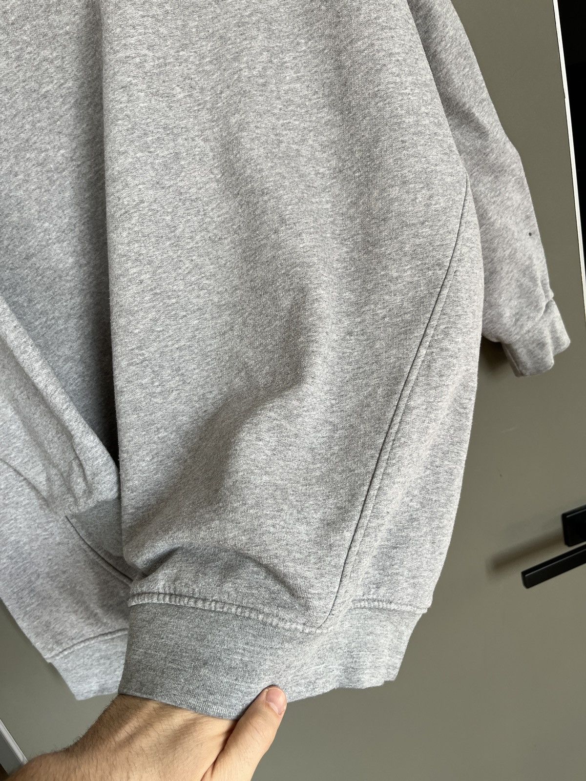 Ganni Ganni Grey Isoli Oversized Sweatshirt Size L / US 10 / IT 46 - 11 Thumbnail