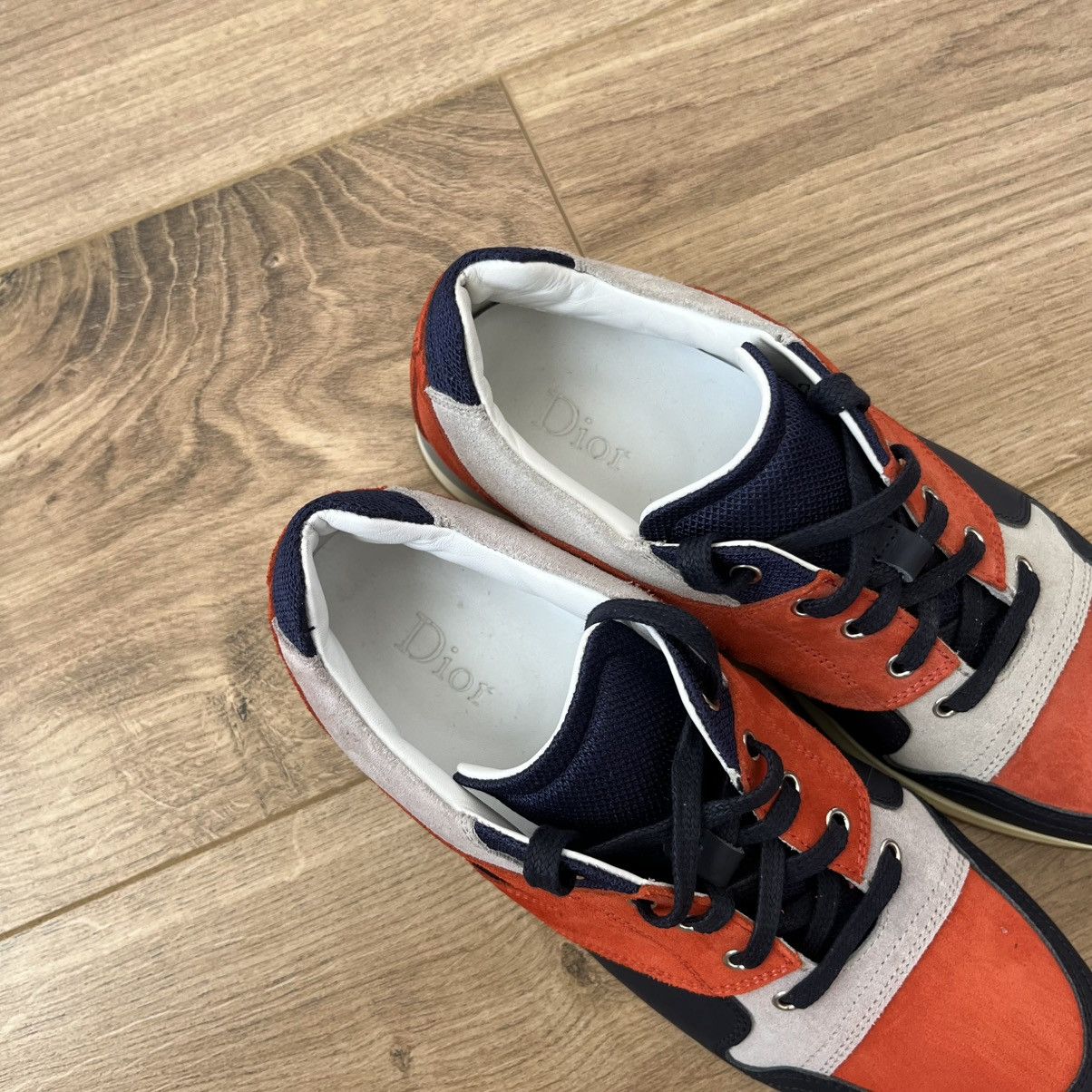 Dior Dior Multicolor Low-Top Leather Sneakers Size US 7 / IT 37 - 7 Thumbnail