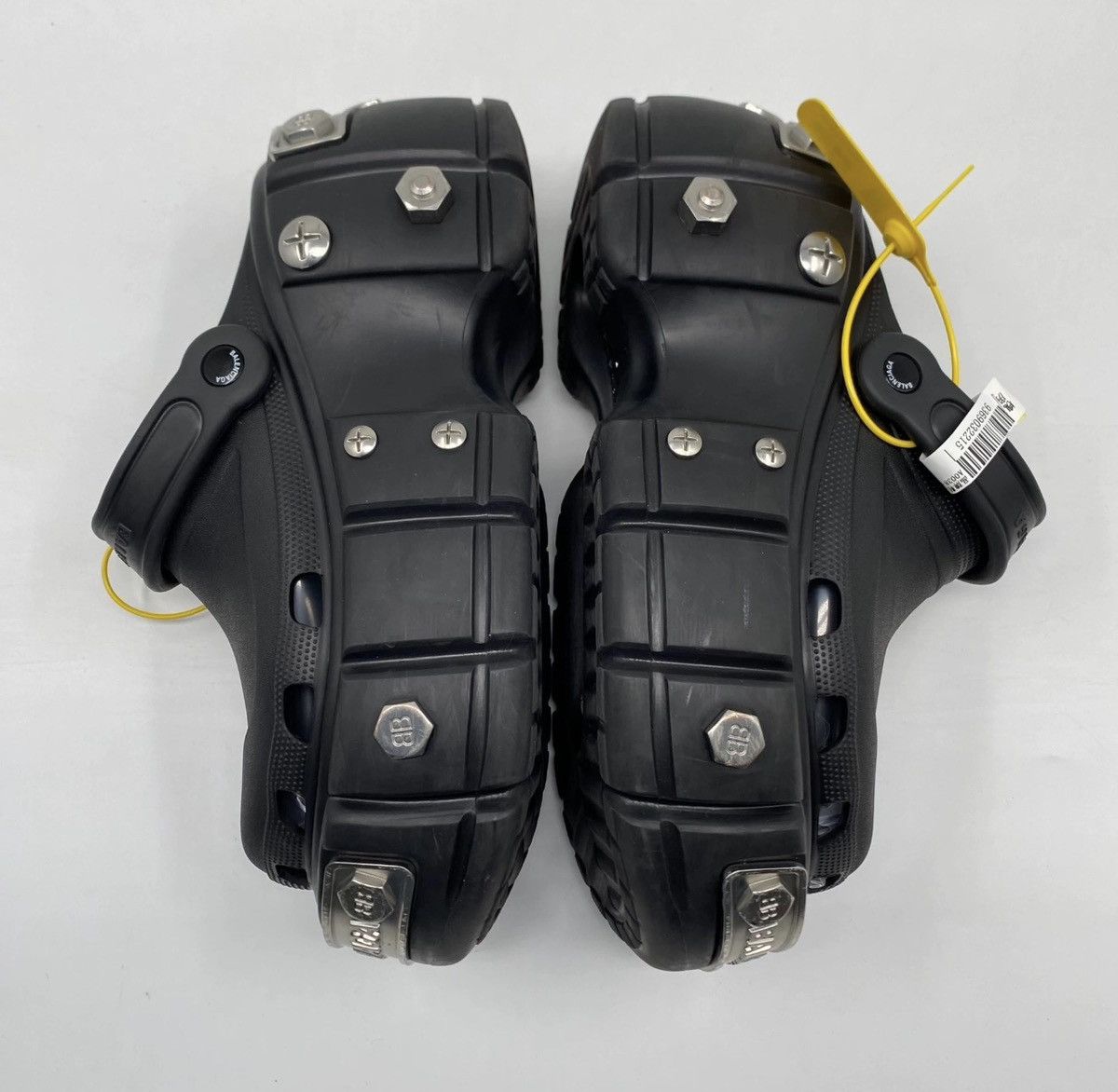 Balenciaga × Crocs Balenciaga x Crocs Hardcrocs Slide Black SIZE EU 42 Size US 12 / IT 42 - 5 Thumbnail