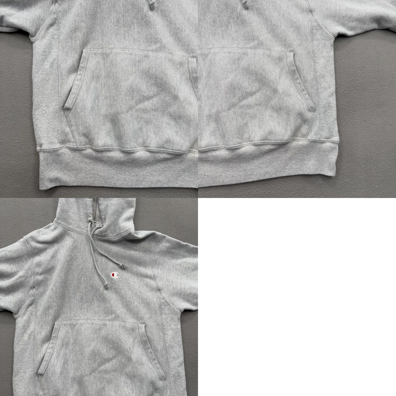 Champion Champion Reverse Weave Hoodie Mens Small Gray Fleece Pullover GF68 Size US S / EU 44-46 / 1 - 8 Thumbnail