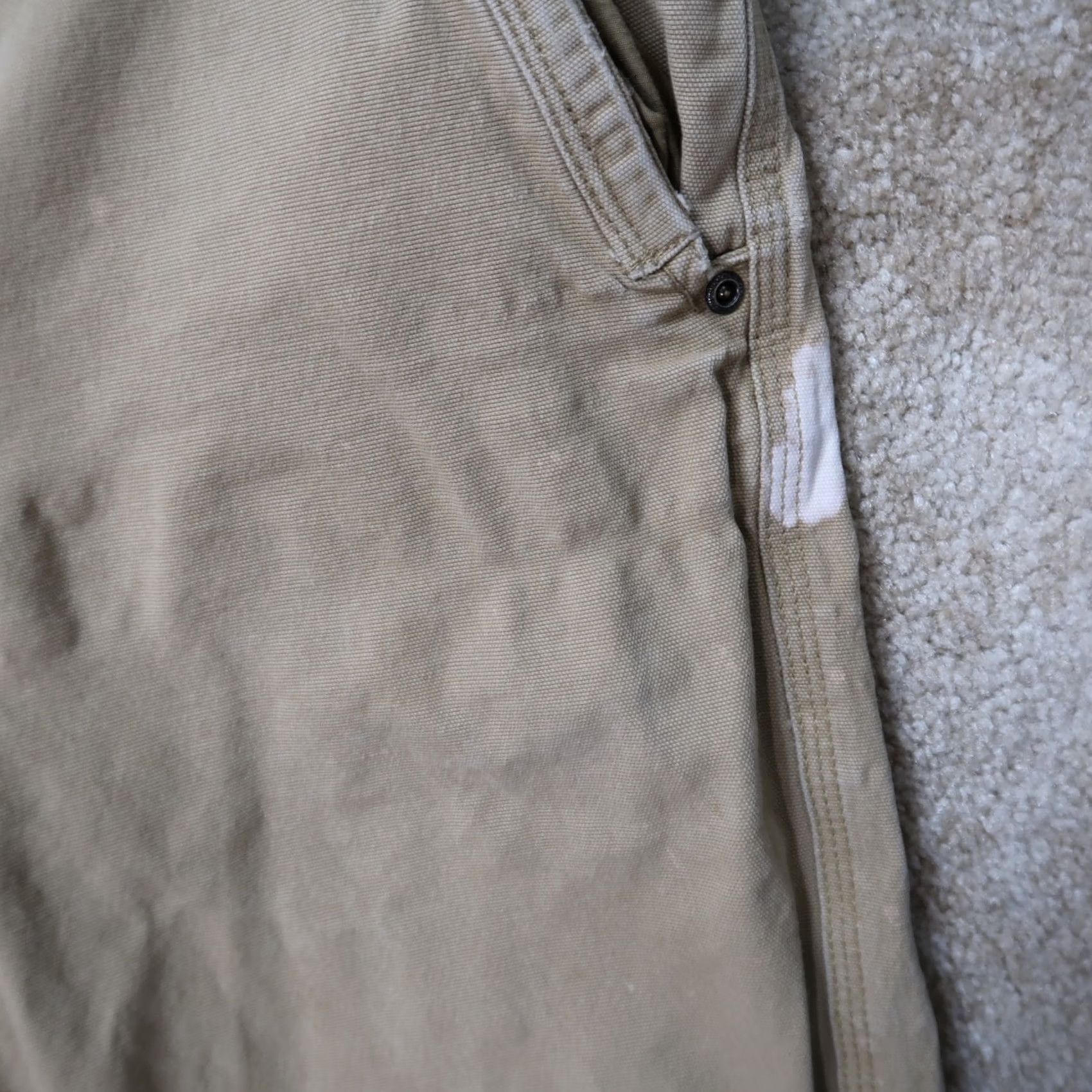 Eddie Bauer Eddie Bauer Pants Straight Leg Khaki Beige 34x30 Men’s Canvas Distressed Casual Workwear Size US 34 / EU 50 - 5 Thumbnail