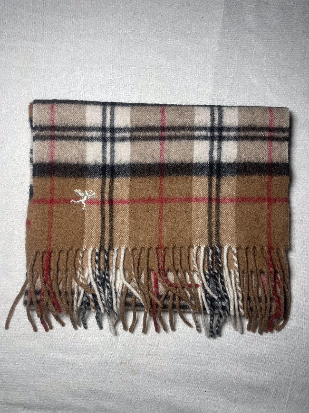 Vintage Creations tartan cashmere scarf Size ONE SIZE - 3 Thumbnail
