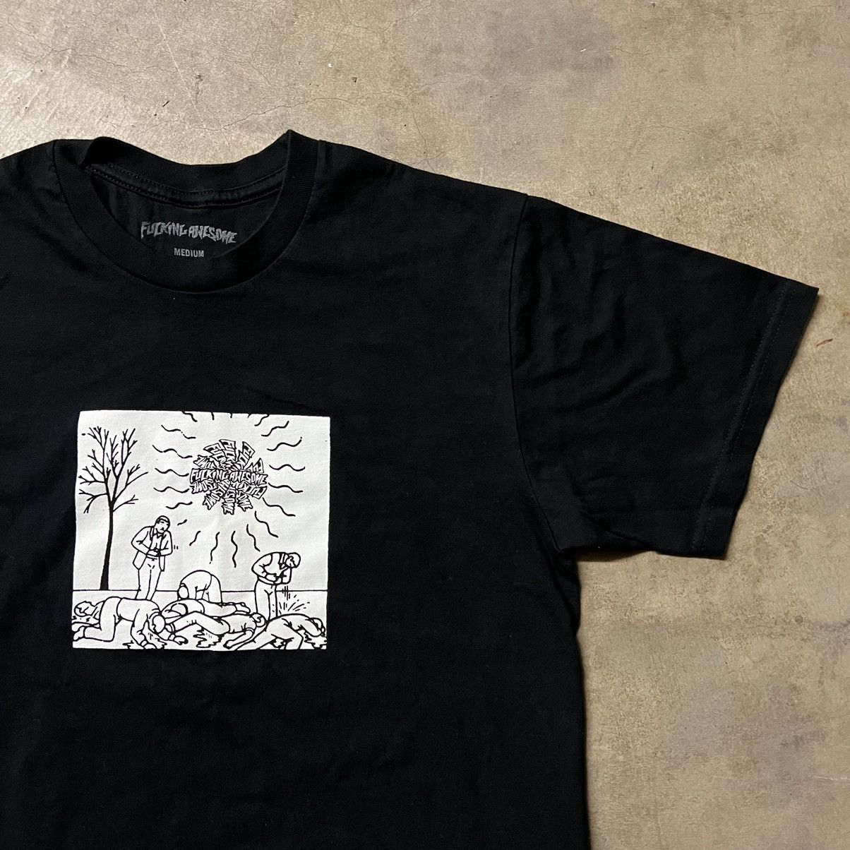 Fucking Awesome × Hypebeast Fucking Awesome Graphic T-Shirt Size US M / EU 48-50 / 2 - 1 Thumbnail