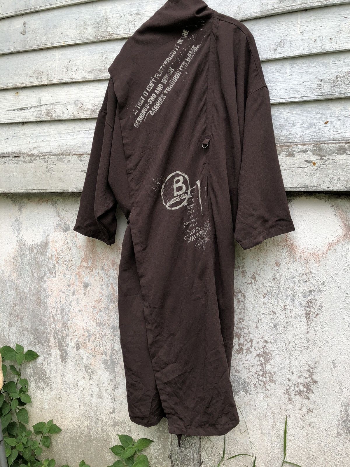 Japanese Brand BERNING SHO PRINTED BONDAGE STRAP SEDITIONARIES KIMONO Size US L / EU 52-54 / 3 - 4 Thumbnail