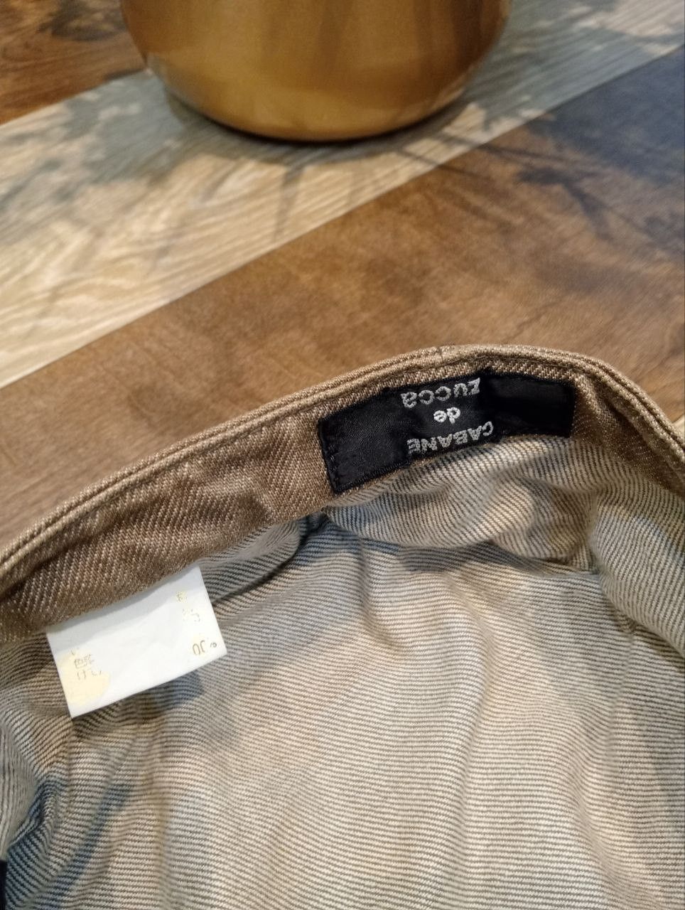CABANE de ZUCCa ISSEY MIYAKE CABANE DE ZUCCA DENIM CAP Size ONE SIZE - 8 Thumbnail