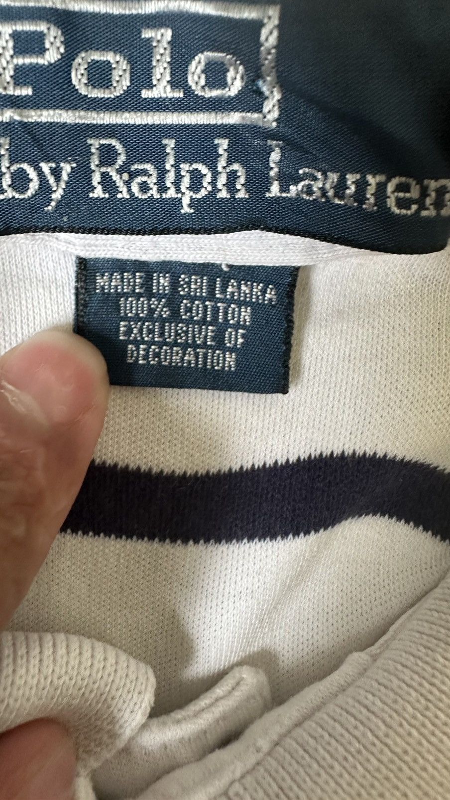 Polo Ralph Lauren VINTAGE POLO RALPH LAUREN POLO TEE Size US L / EU 52-54 / 3 - 6 Thumbnail