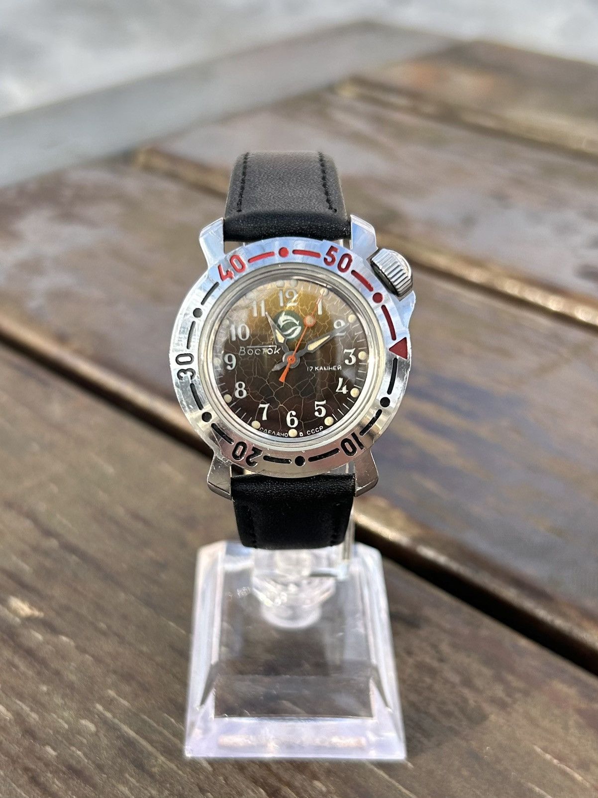 Vintage Vintage Watch Soviet USSR Mechanical Wostok Junior Size ONE SIZE - 7 Thumbnail
