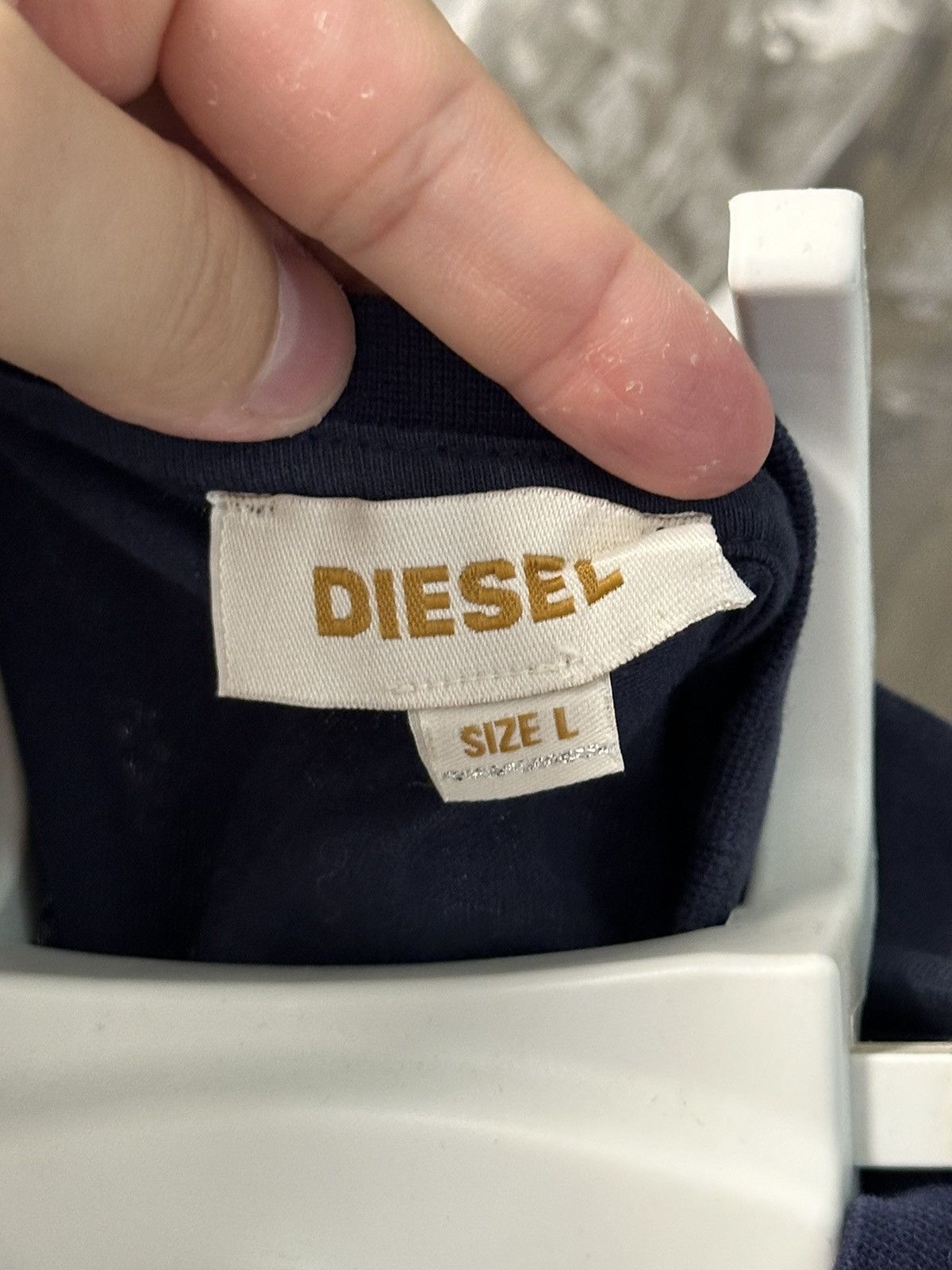 Diesel 🔥 Diesel Spell Out Big Logo T-Shirt Vintage 90s Tee Size US L / EU 52-54 / 3 - 4 Thumbnail