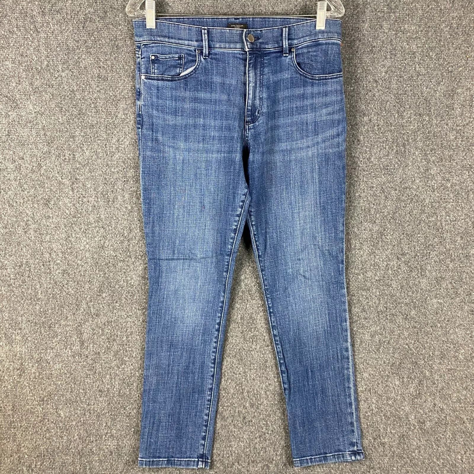 Ann Taylor Ann Taylor Jeans Women's Petite 6P Denim Stretch Cotton Size 28" / US 6 / IT 42 - 1 Thumbnail