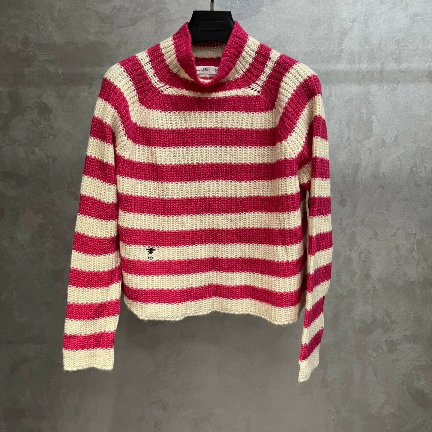 Dior Dior Knit Striped Multi Hoodie 36 Men Size US S / EU 44-46 / 1 - 1 Thumbnail