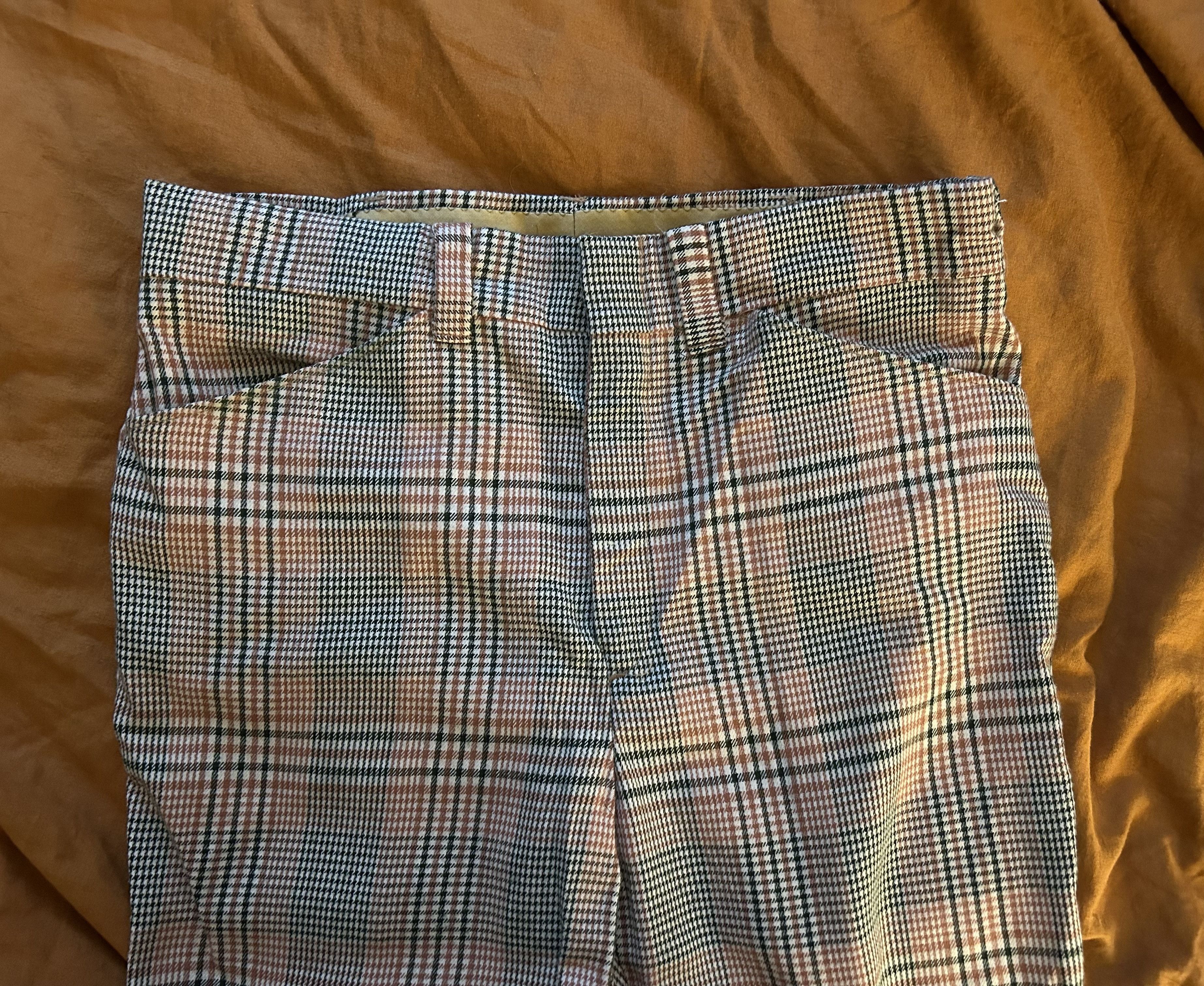 Wrangler VTG 1970s Wrangler Wide Leg Trousers Size US 34 / EU 50 - 6 Thumbnail