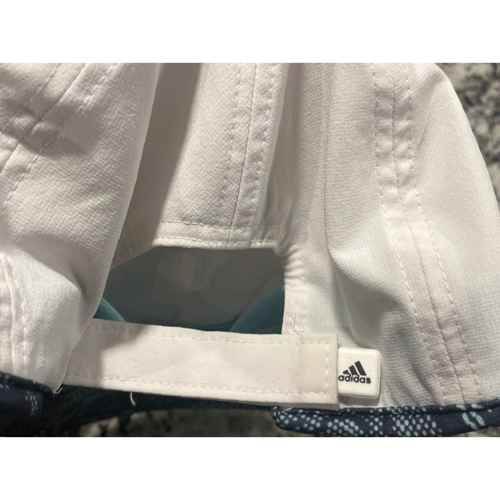 Adidas Adidas Hat Adizero Cap White Blue Embroidered Climacool Womens Size ONE SIZE - 7 Thumbnail