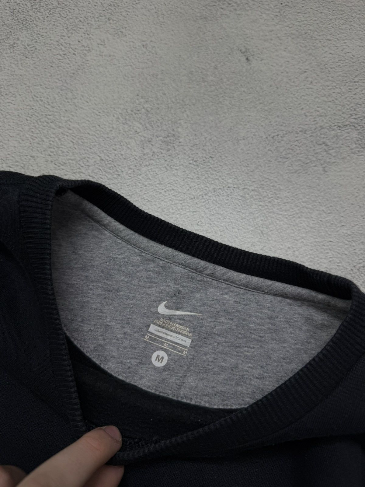 Nike Vintage Y2k Nike Swoosh 🔥 Spell Out Big Logo Sweatshirt 90’s Size US M / EU 48-50 / 2 - 9 Thumbnail