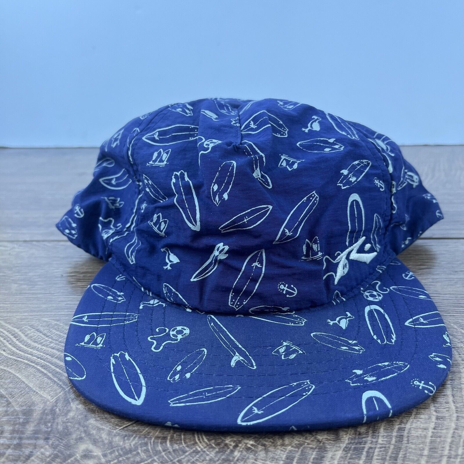 Other Rusty Hat Surfing Beach Rusty Snapback Hat Blue Adjustable H Size ONE SIZE - 1 Thumbnail