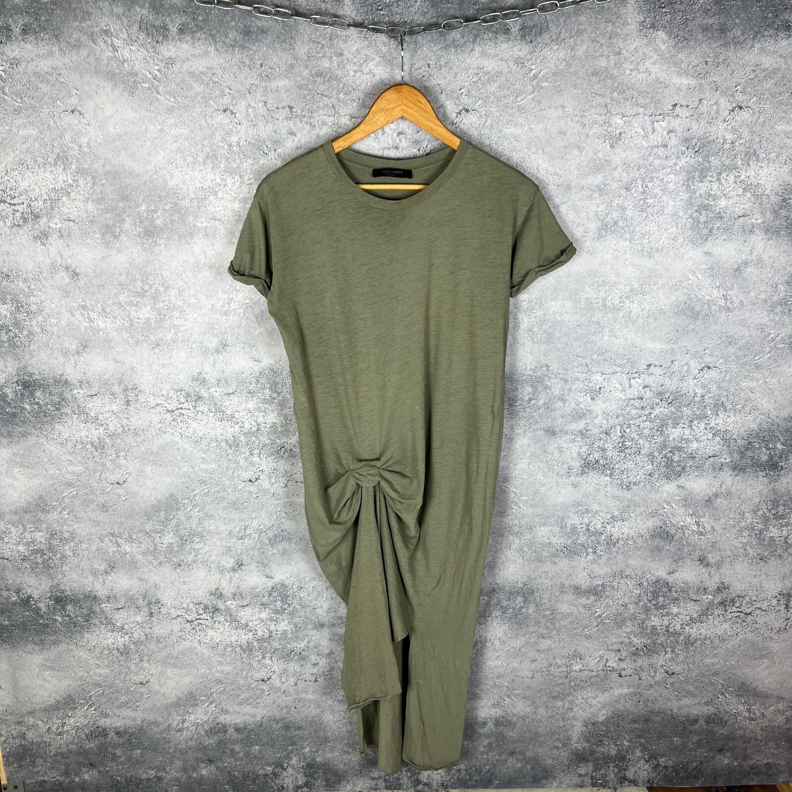 Allsaints Allsaints Dress Women's Size XS Green Short Sleeve ` | Grailed