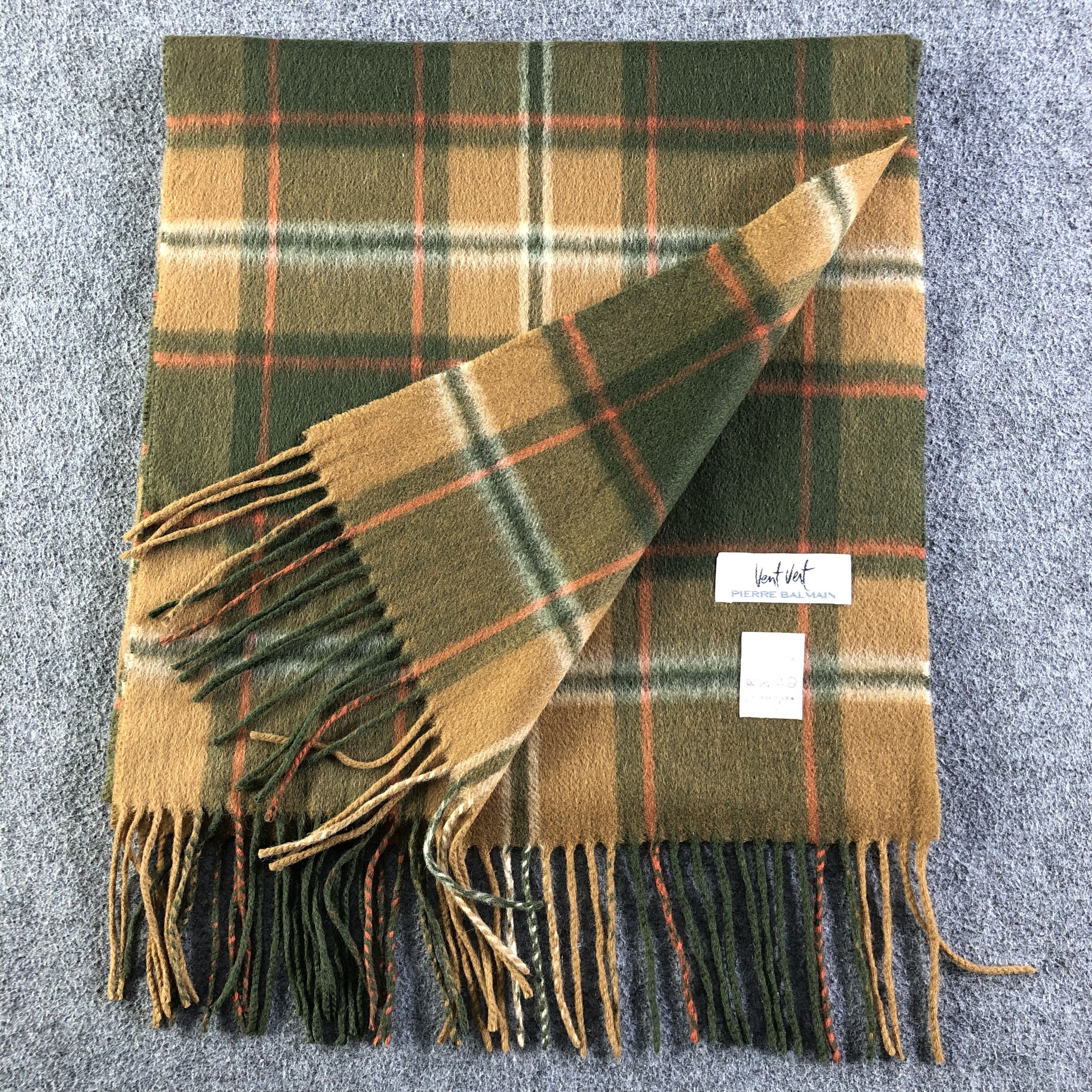 Pierre Balmain Pierre Balmain Cashmere Scarf / Muffler / Neckwear SS1498 Size ONE SIZE - 6 Thumbnail