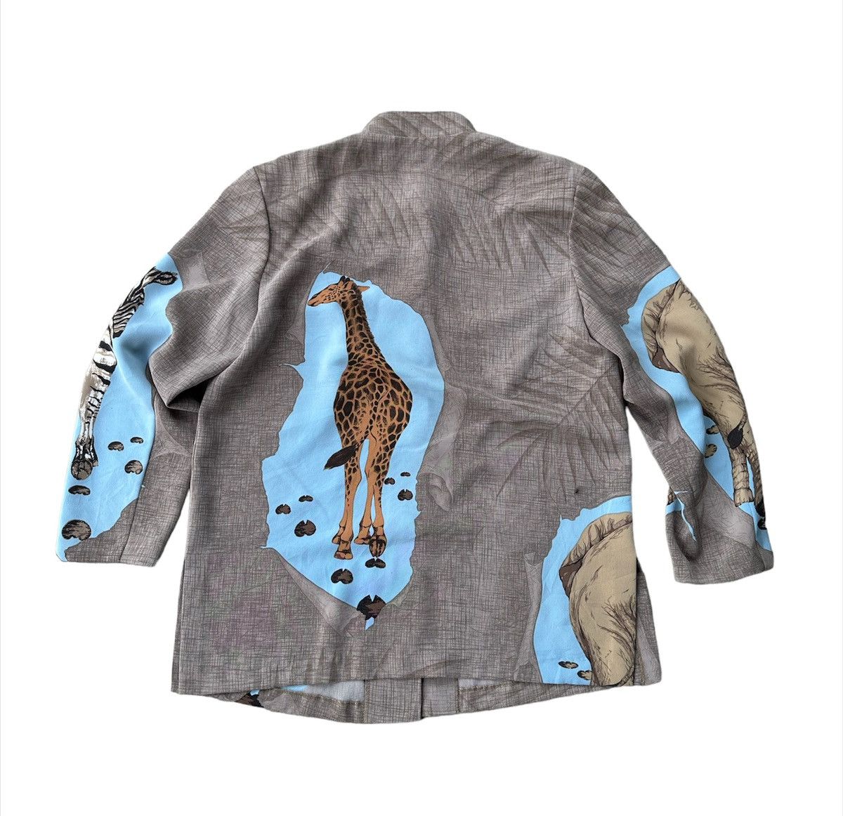 Japanese Brand animal printed silks shirts Size M / US 6-8 / IT 42-44 - 5 Thumbnail