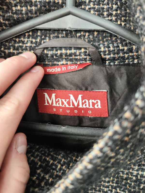 Max Mara Max Mara Studio Women's Winter Coat Wool Silk Size XL / US 12-14 / IT 48-50 - 5 Thumbnail