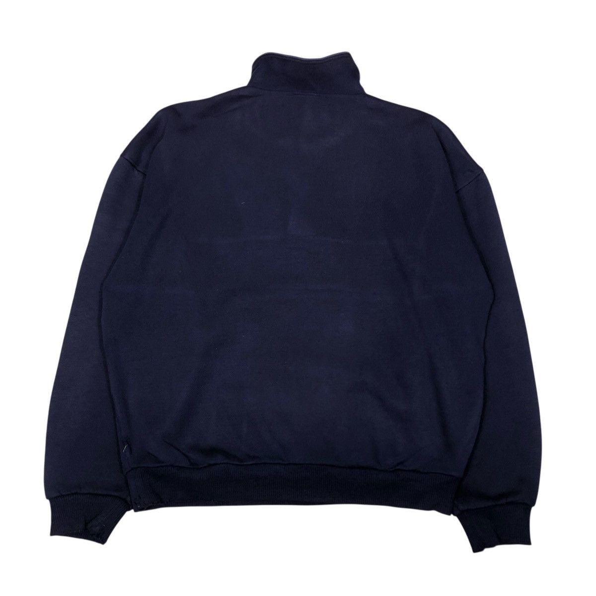 Adidas 📌Vintage Adidas Sweatshirt Half Button Anorak Big Logo Size US L / EU 52-54 / 3 - 2 Thumbnail