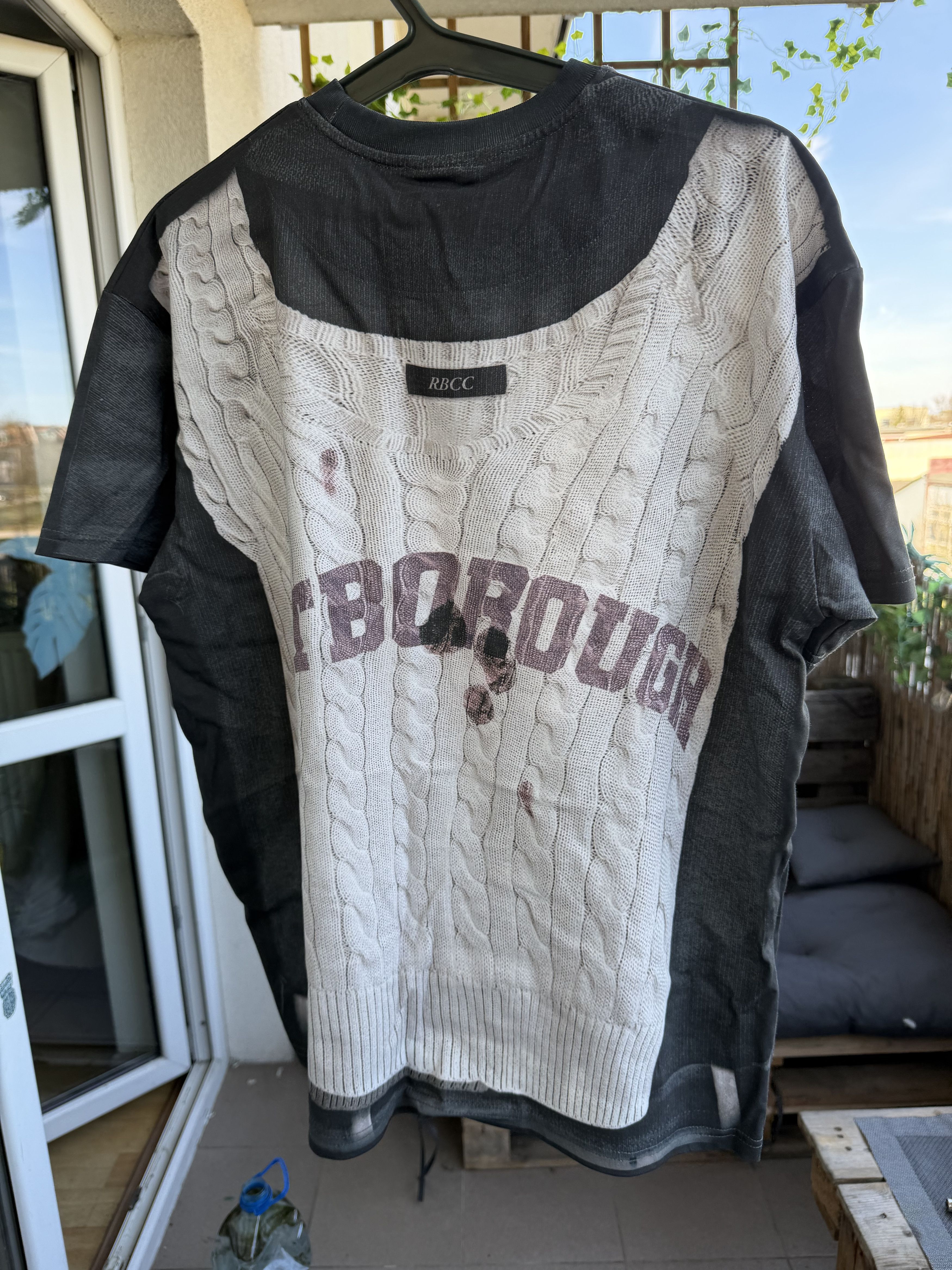 Other New Rotborough Chet Sacksman Trompe L’oeil Graphic Tee Shirt Size US L / EU 52-54 / 3 - 3 Thumbnail