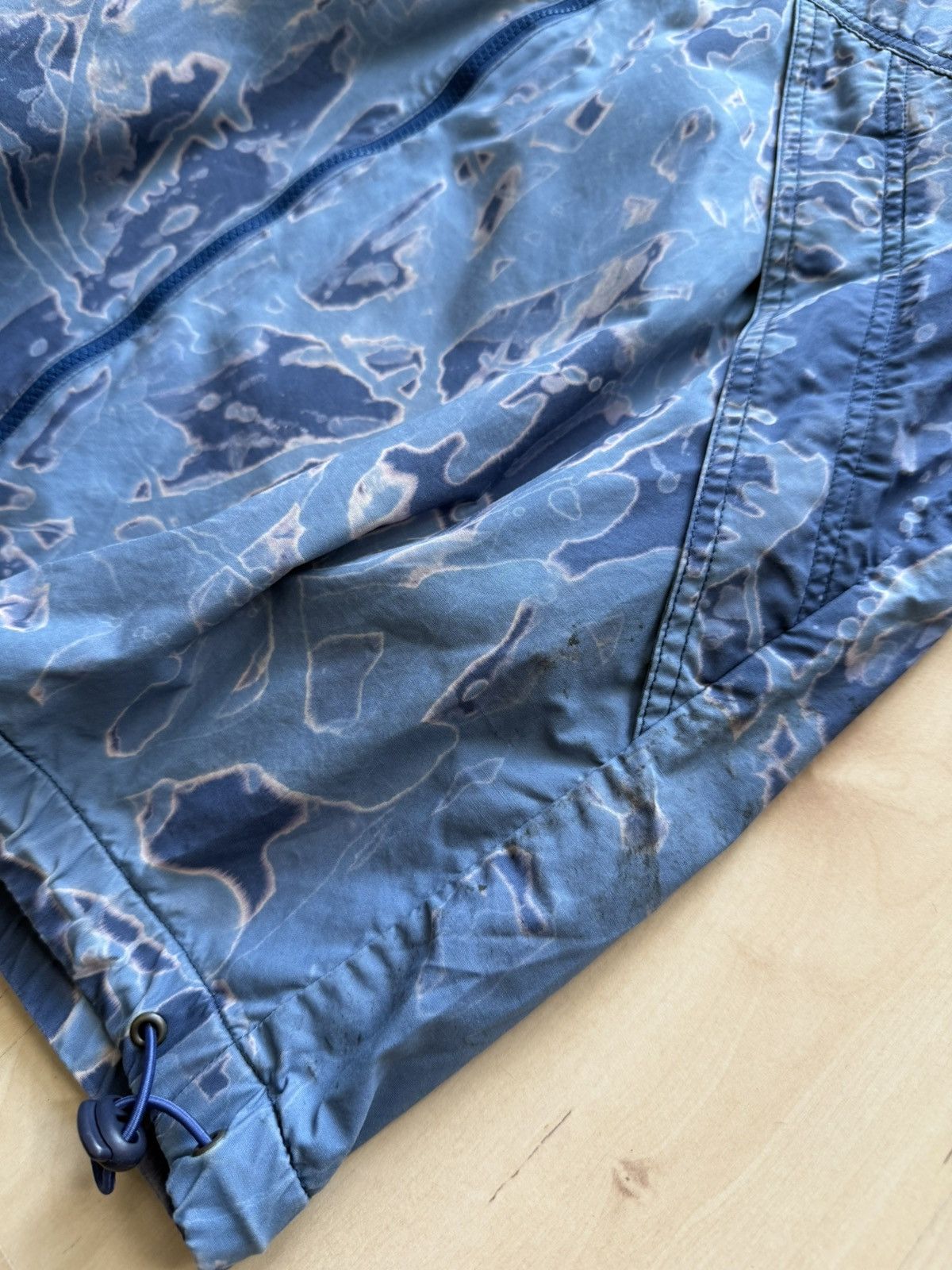 Barbour SS20 Barbour bleached tie dye hooded windbreaker jacket Size US M / EU 48-50 / 2 - 10 Thumbnail