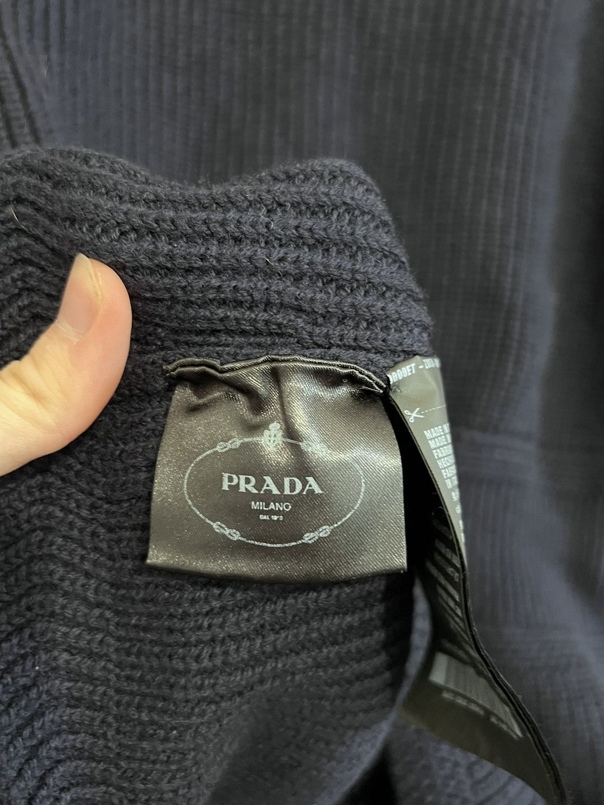 Prada Prada Womens Wool Knit Sweater 44IT Designer High end Size M / US 6-8 / IT 42-44 - 3 Thumbnail