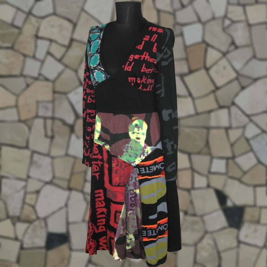 Desigual Desigual womens dress Size M Multicoloured Size M / US 6-8 / IT 42-44 - 1 Thumbnail