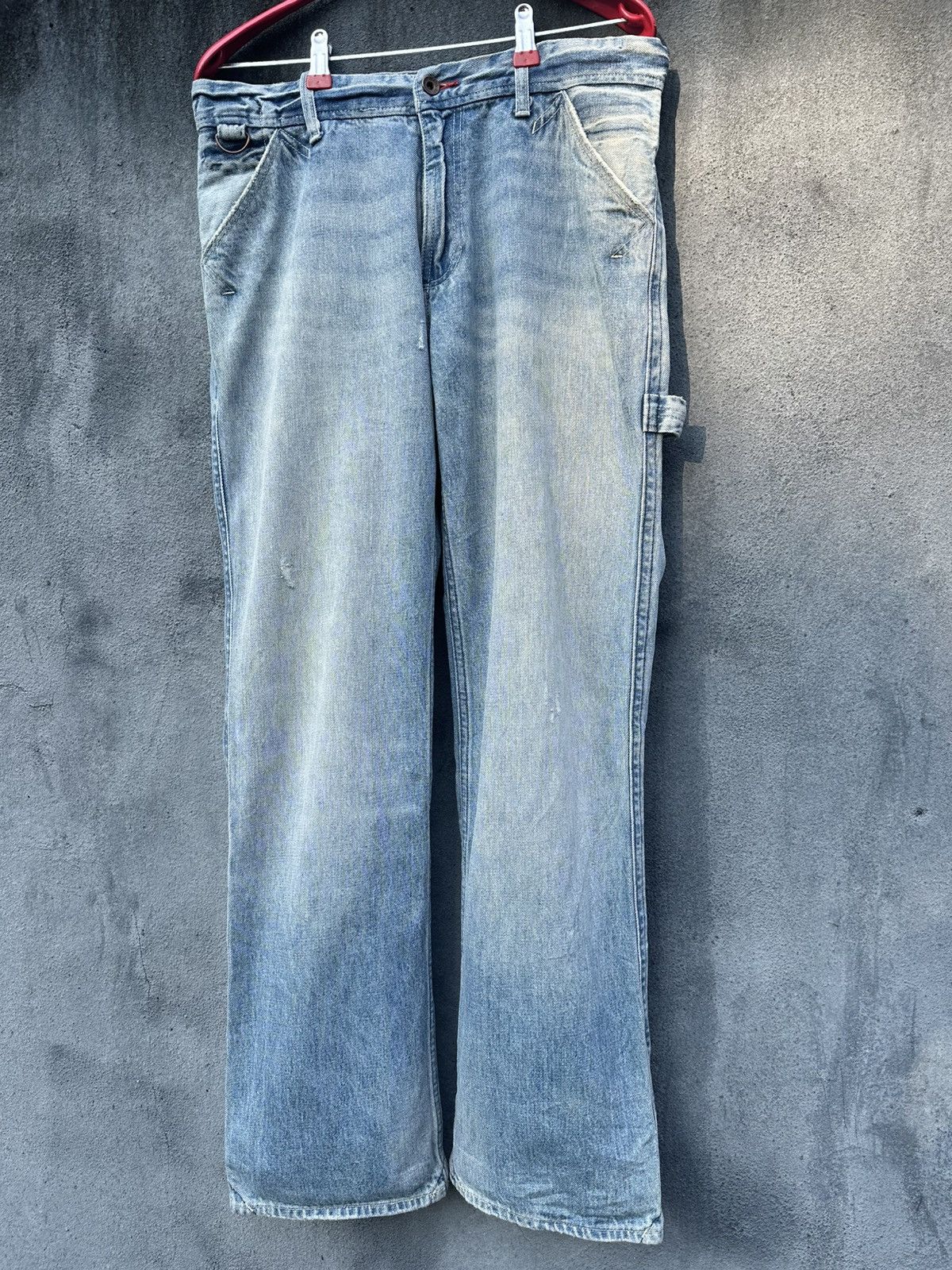 Vintage 👹Vintage GAP Baggy Straight Cut Jeans Size US 30 / EU 46 - 5 Thumbnail