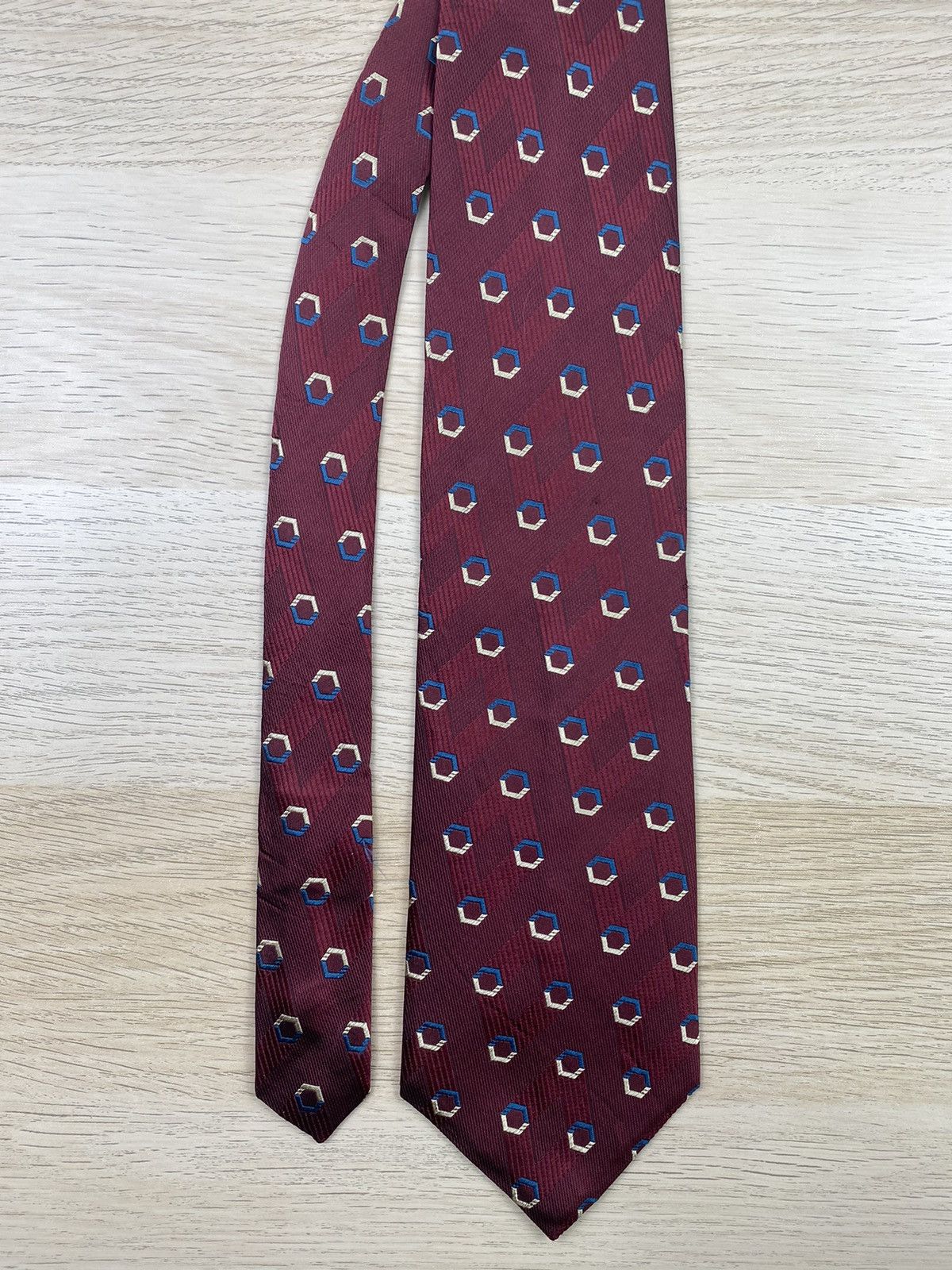 Christian Dior Monsieur Christian Dior Monsieur Silk Tie T104 Size ONE SIZE - 4 Thumbnail