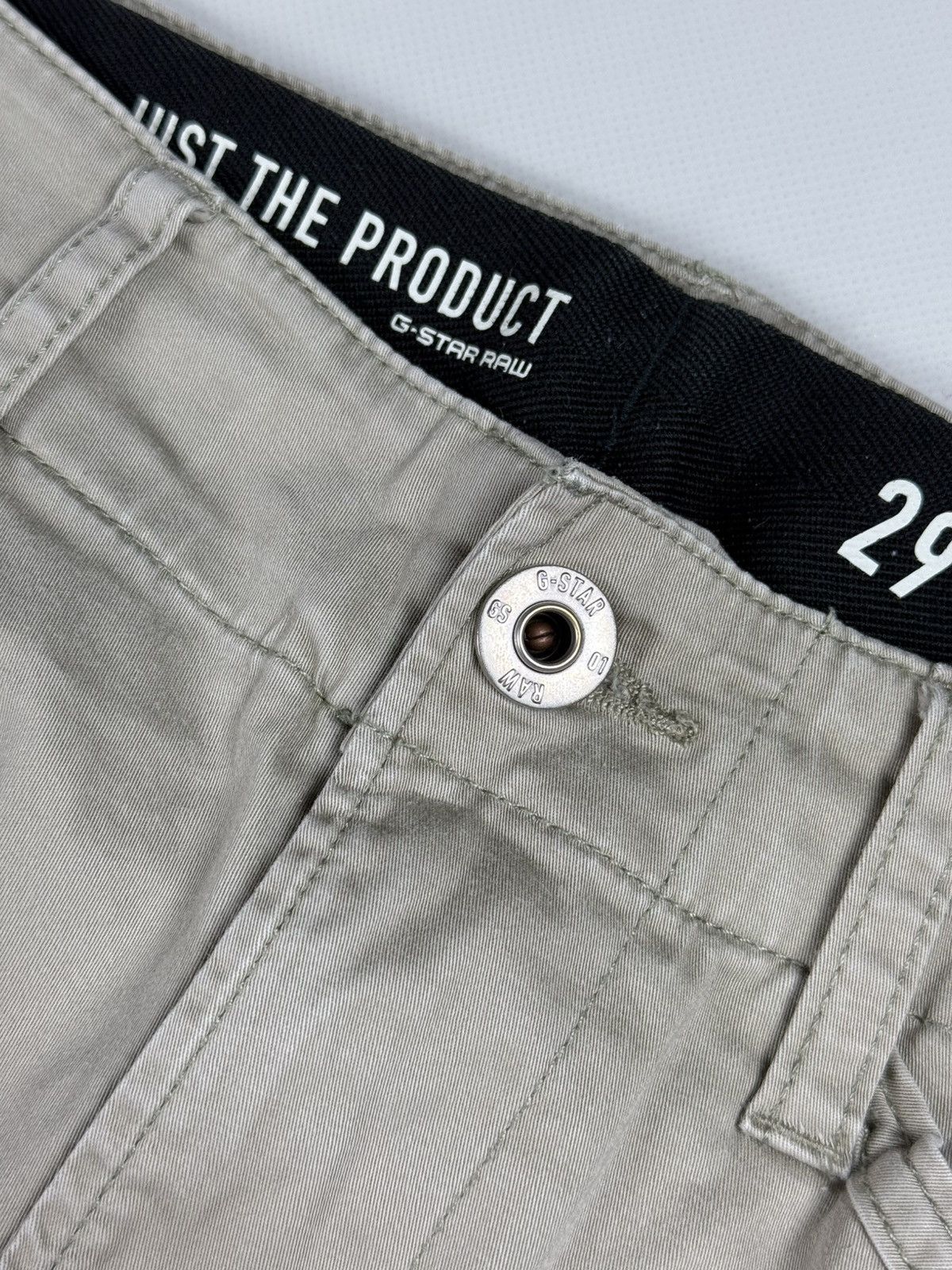 Designer G Star Raw Rovic Zip 3D Tapered Cargo Pants Trousers Size US 29 - 12 Thumbnail